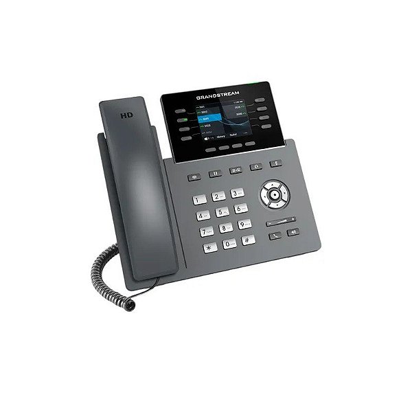 Telefone IP Grandstream GRP 2615 10 Linhas Wifi Bluetooth