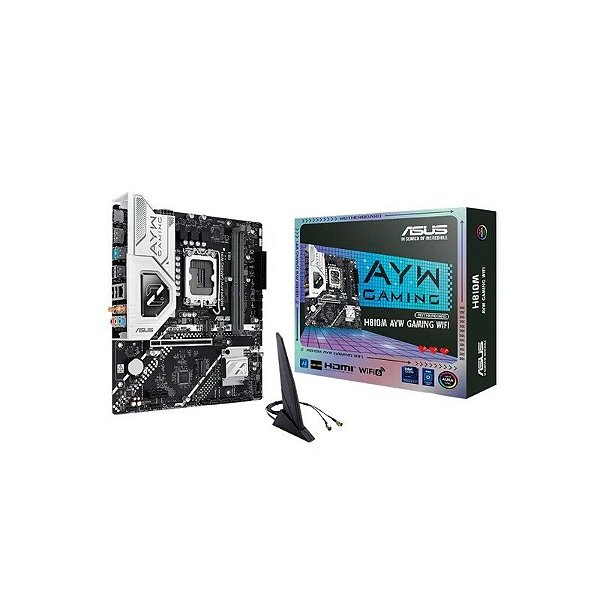 Placa Mãe 1851 Asus H810M Ayw Gaming Wifi DDR5/HDMI/DP