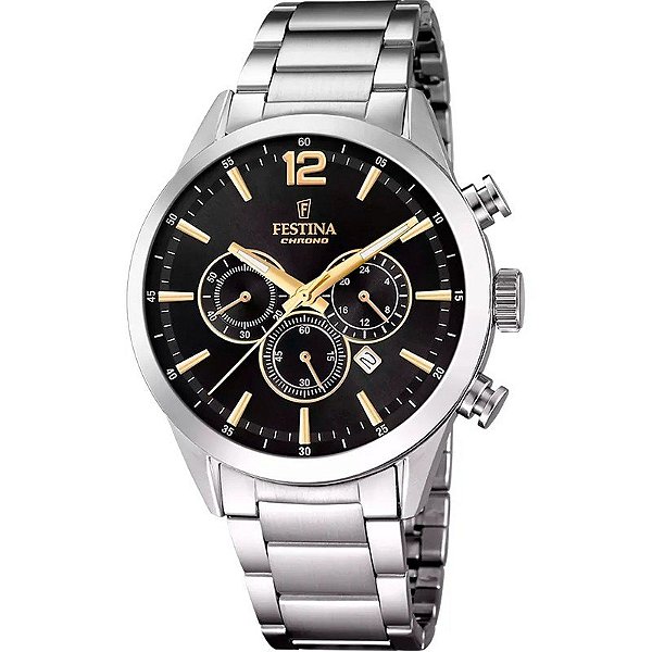 Relógio Festina Timeless Chronograph F20343-4 - Masculino