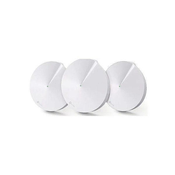 Kit TP-Link Wi-Fi Ac Deco M5 (3 Peças) Banda Dupla AC1300 para Casa Inteira