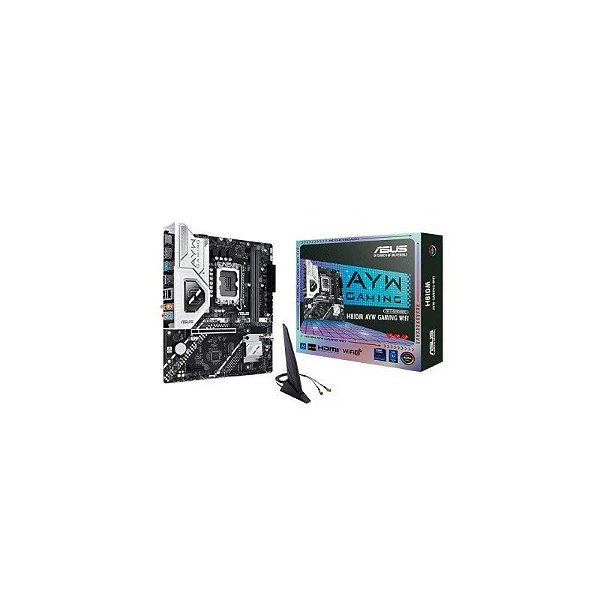 Placa Mãe 1851 Asus H810M-Ayw Gaming Wifi/DDR5/Microatx