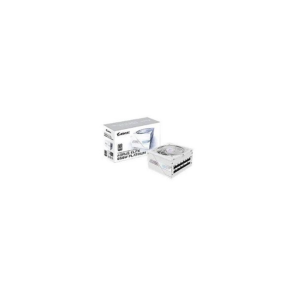 Fonte de Alimentação Gigabyte Aorus Elite GP-AE850PM PG5 Ice 850W ATX 3.1 / Modular / 80 Plus Platinum / Bivolt