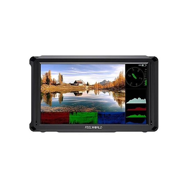 Monitor para Câmera Feelworld FW568 Pro 1200 Nits