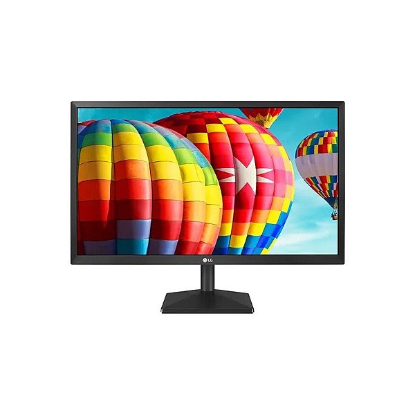 Monitor LED de 24" LG 24MK430H-B Full HD 16:9 com HDMI e D-Sub Bivolt - Preto