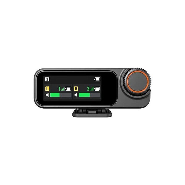 Microfone Lapela Dji Mic 3 Receptor Sem Fio - Preto