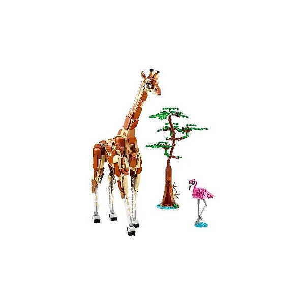 Brinquedo de Construção Lego Creator Animais Selvagens Safari 3 Em 1 31150 780 Peças