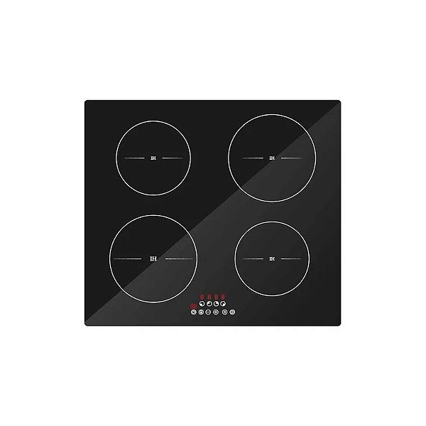 Cooktop de Indução 4 Bocas 50/60Hz 220V 6000W 60IHB4T1
