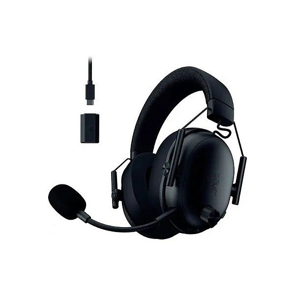 Fone de ouvido Razer Blackshark V3 Nasa Wireless - Preto RZ04-05410100-R3U1