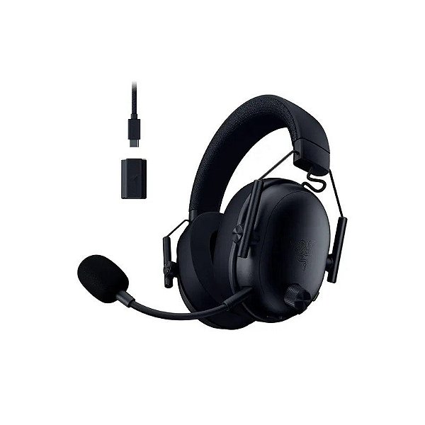 Headset Gamer Razer Blackshark V3 NASA RZ04-05410100-R3U1 Sem Fio - Preto