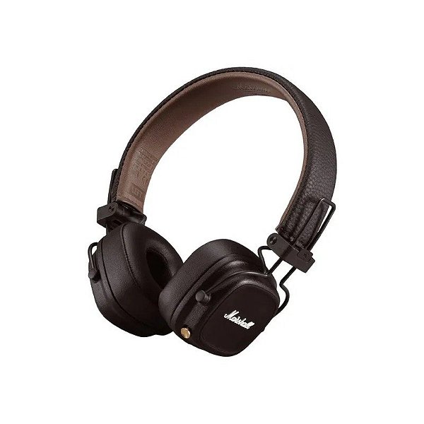 Fone de Ouvido Marshall Major IV Bluetooth - Marrom