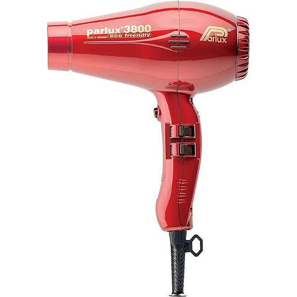 Secador Profissional Parlux 3800 Vermelho 220V