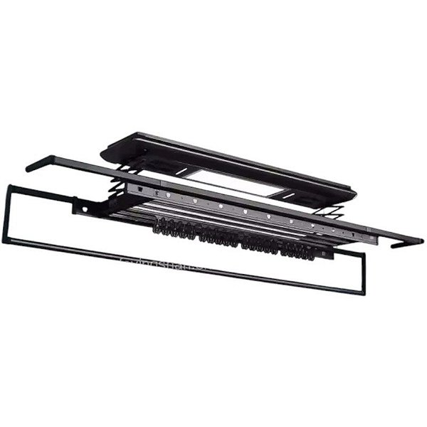 Tendeiro Elétrico de Teto com Luz LED UV MIMI-M989 220V/50Hz Preto