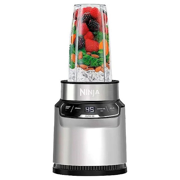 Liquidificador Ninja Nutri Blender Pro com Auto-iQ 1100 Watts BN401 - 110V