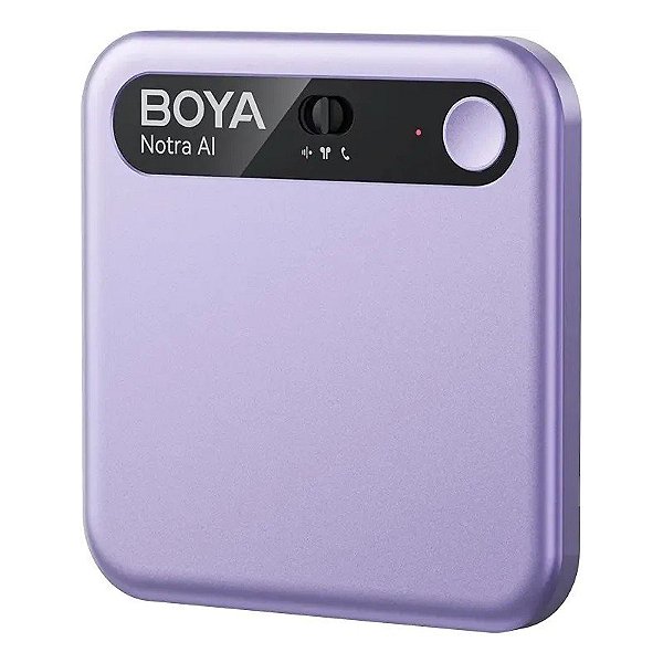 Grabador de voz Boya Notra AI Magnetico 64GB - Purple