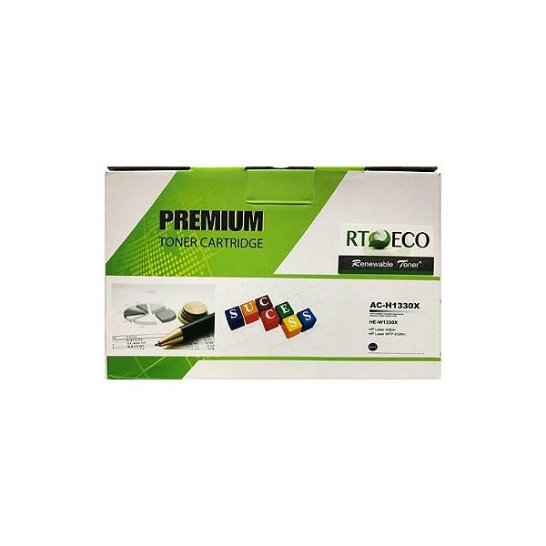 Cartucho de Toner para Impressoras Cartridge Premium AC-H1330X (W1330X) - Preto