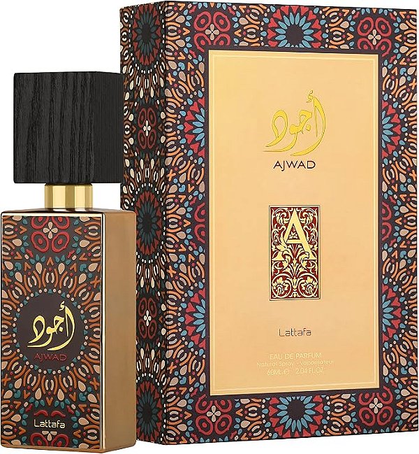 Perfume Ajwad Lattafa Eau de Natural Spary Spray 60 ml