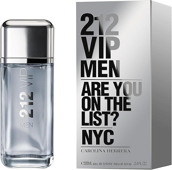 Perfume Carolina Herrera 212 Vip Men 200 ml
