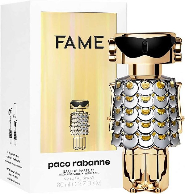 Fame Rabanne – Perfume Feminino – Eau de Parfum - 80ml