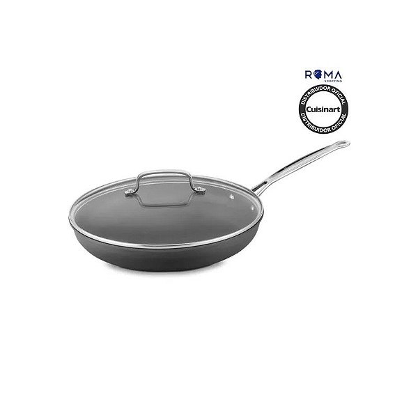 Frigideira Cuisinart 622-30GP1 Clássica do Chef com Tampa 30CM Preto