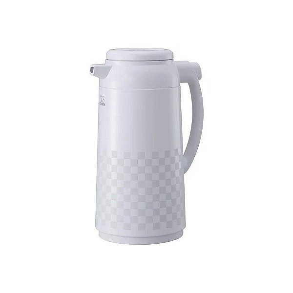 Garrafa Térmica Zojirushi AFFB-10WZ Aço Inoxidável 1 Litro Branca