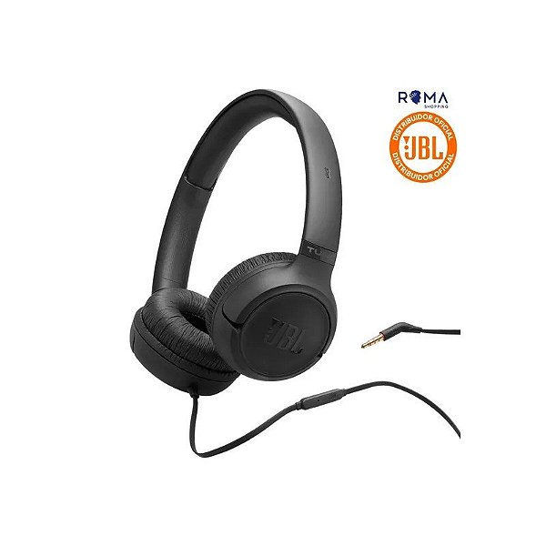 Fone de Ouvido JBL Tune 530 Mini Jack 3.5 MM Preto JBLT530BLKAM