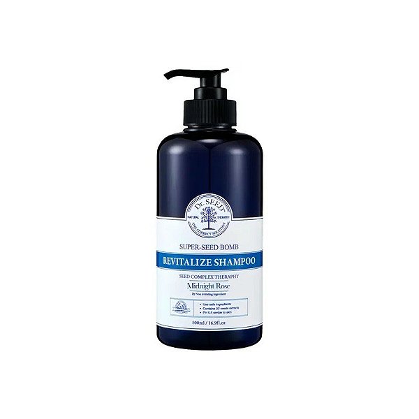 Shampoo DR Seed Super Seed Bomb Rosa da Meia-Noite 500ML