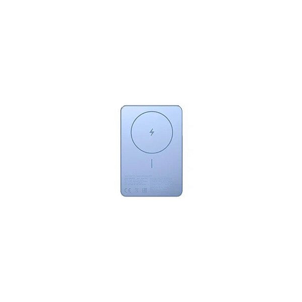 Carregador Portátil Xiaomi WPB0507S 5000 Magnético Super Fino BHR08POGL Azul