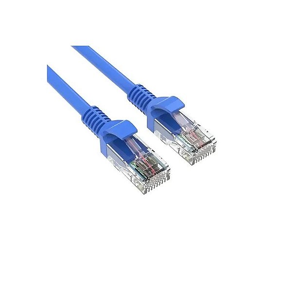 Cabo UTP Vermelho 50M CAT6E Azul