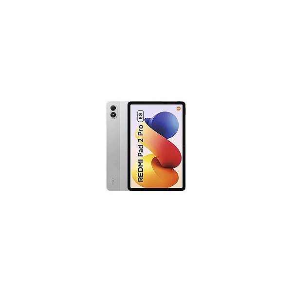 Tablet Xiaomi Redmi Pad 2 Pro 5G 8GB de Ram / 256GB / Tela 12,1" - Prata (Índia)