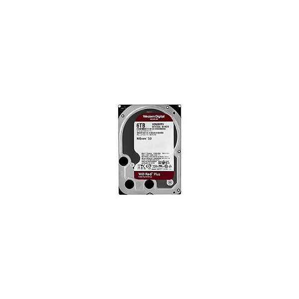 HD Western Digital 6TB WD Red Plus 3.5" SATA 3 de 5400RPM - WD60EFPX (Garantia BR)