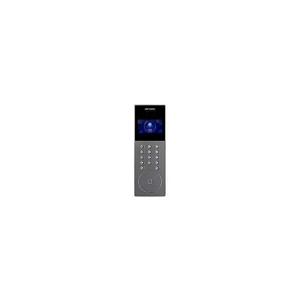 Câmera Porteiro Hikvision DS-KD9203-E6 IP Estação de Porta Acesso Facial - Cinza