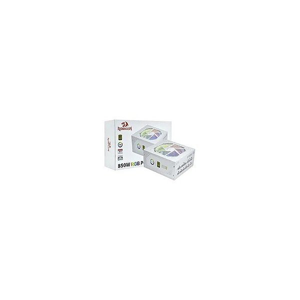 Fonte de Alimentação Redragon GC-PS007W-1 850W ATX / Modular / 80 Plus Gold - Branco