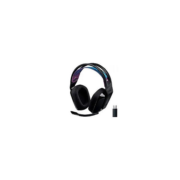 Fone Gamer Logitech G535 Lightspeed / Sem Fio - Preto (981-000971)