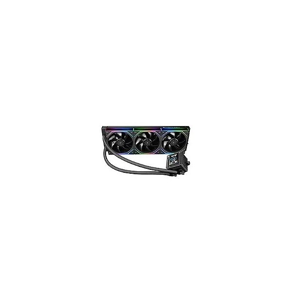 Cooler de Água para Processador Thermalright Frozen Warframe Se 360 Argb Black V2 360MM - Preto