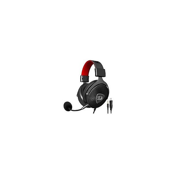 Fone Gamer Redragon H520 Icon / com Fio - Preto / Vermelho