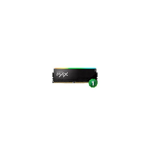Memória RAM Macrovip Max XMP DDR4 8GB 3200MHZ RGB - MVX32N16/8R