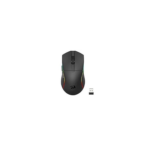 Mouse Gamer Redragon M816-Pro Deicide Pro Sem Fio - Preto