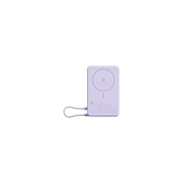 Carregador Portátil Magnético Xiaomi WPB1007Z 10000mAh / USB-C - Roxo (BHR08PAGL)