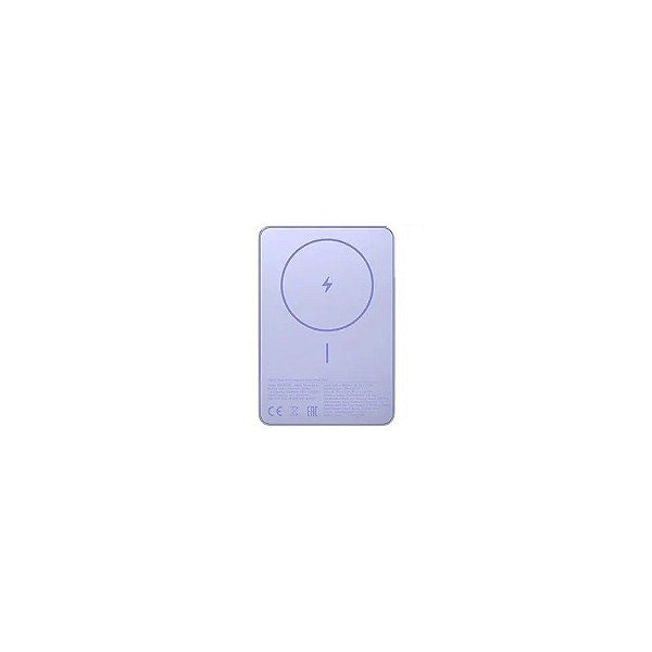 Carregador Portátil Xiaomi Super Slim Magnético WPB0507S 5000MAH / USB-C - Roxo (BHR08PNGL)