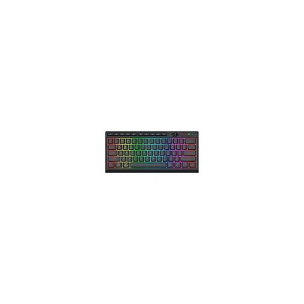 Teclado Gamer Redragon K522RGB-Pro Shiva Pro 61 Wireless / RGB / Inglês - Preto
