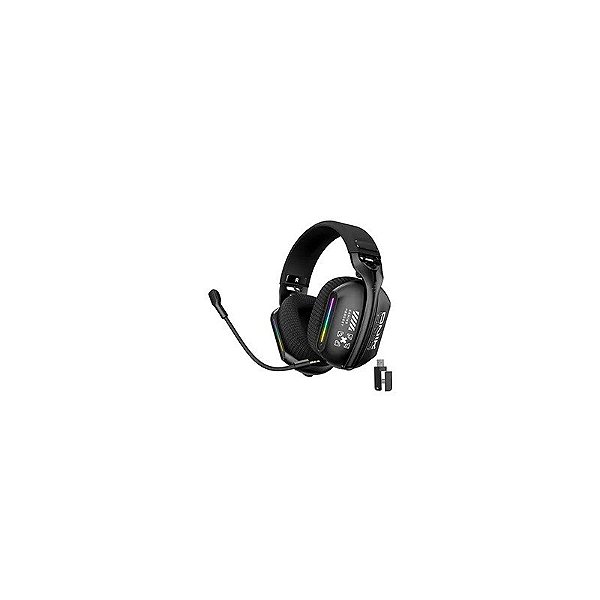 Headset Gamer Onikuma GT808 RGB / Sem Fio - Preto