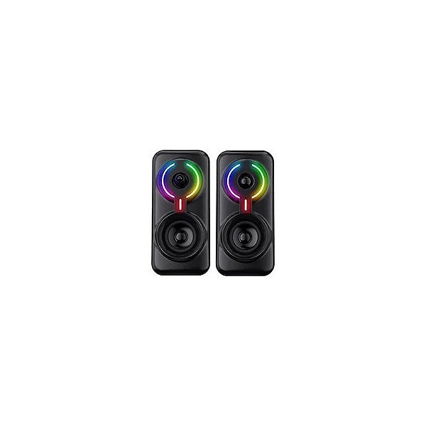 Caixa de Som Onikuma L6 Gamer USB / 3.5MM / RGB - Preto