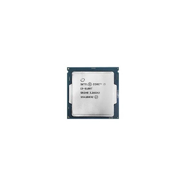 Processador Intel Core i3 6100T Soquete LGA 1151 / 3.2GHZ / 3MB - OEM