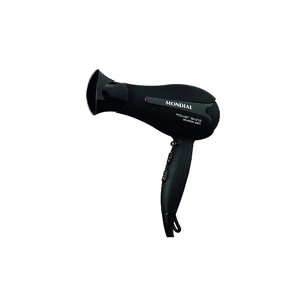 Secador de cabelo Mondial Power Shine Black Ion SC-13 - 2000W - 220V - 50/60Hz - Preto