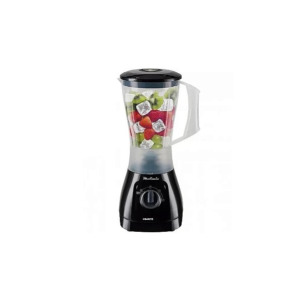 Liquidificador Molimix Mbarete ML-900-B - 900W - 1.5L - 220V 50/60Hz - Preto