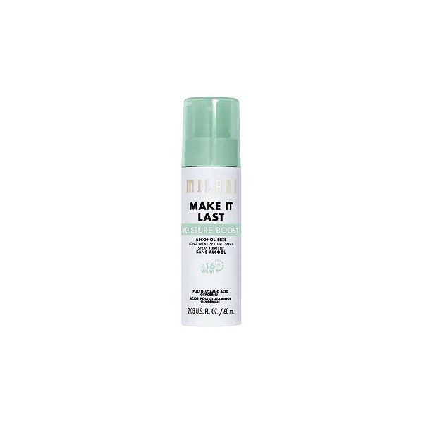 Spray Fixador Milani Make It Last Moisture Boost 110 - 60ML - Sem Álcool