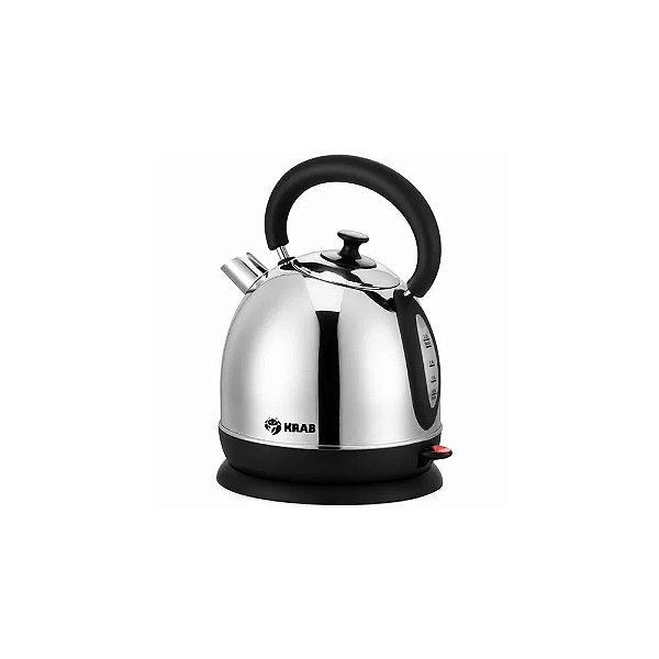 Jarra Elétrica Krab KBT2L - 2L - 900W - 110V/60Hz - Prata