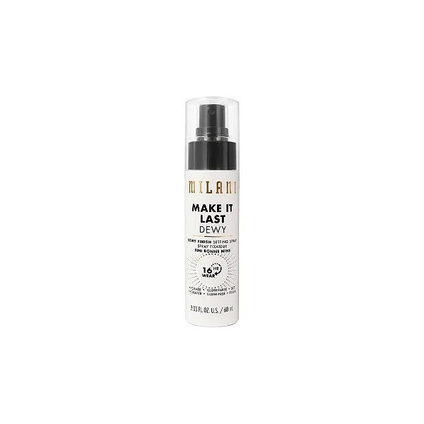 Spray Fixador Milani Make It Last Macio 04 - 3 Em 1 - 60ML - Acabamento Macio