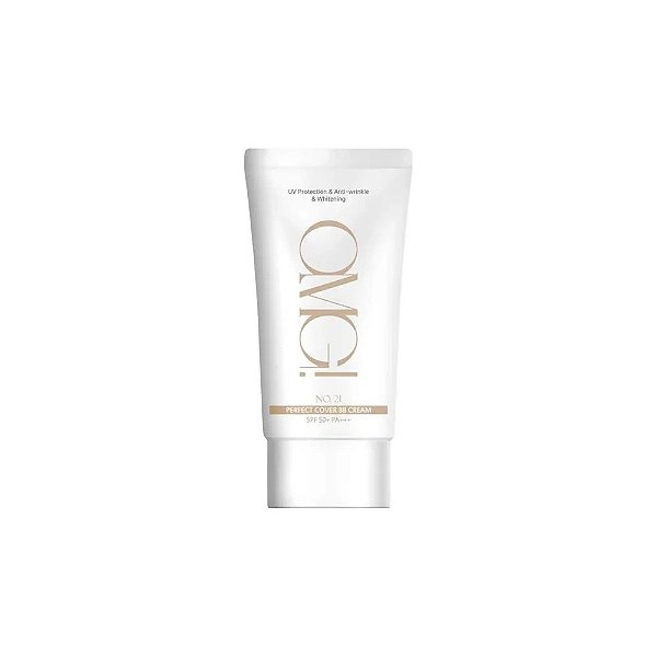 Base BB Cream Facial Omg! Seoul Perfect Cover - No. 21 Light Beige - SPF 50+ Pa+++ - 50ML