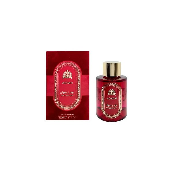 Perfume Adyan Oud Açafrão - Água de Perfume - Unissex - 100ml